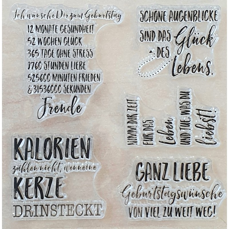 Clear Stamps Kalorien.....