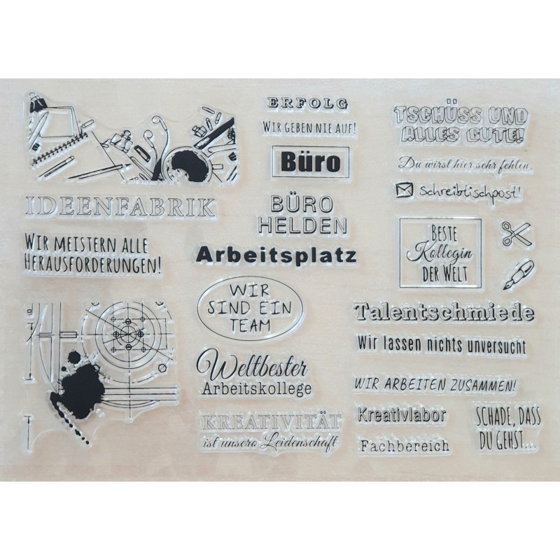 Clear Stamps Büro....