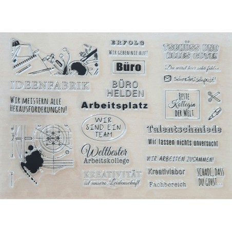 Clear Stamps Büro....