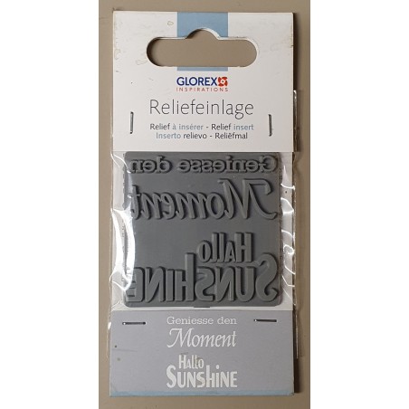 Relief Einlage Moment
