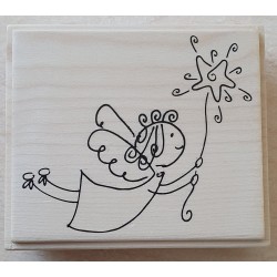 Holz Stempel Engel