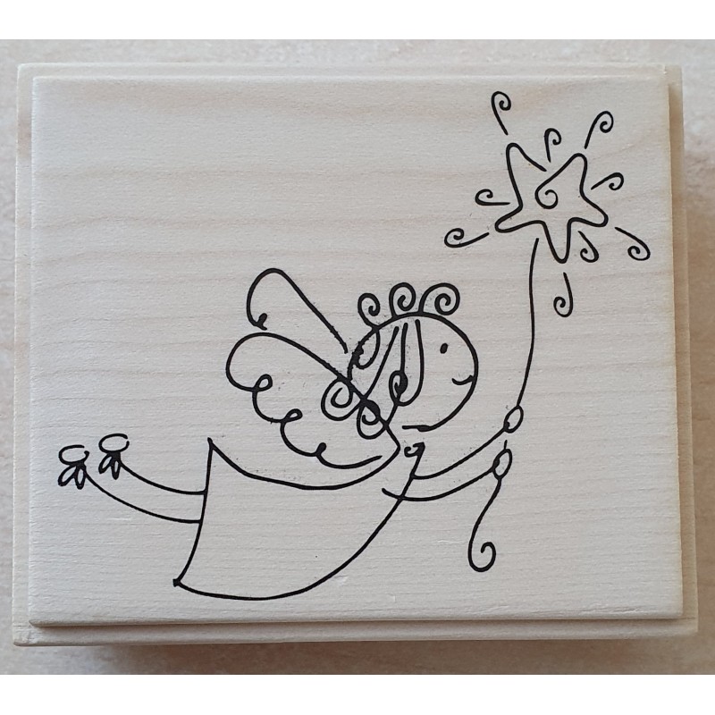 Holz Stempel Engel