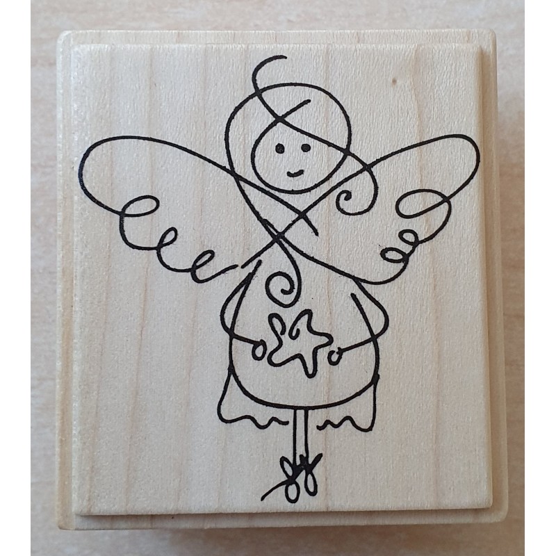 Holz Stempel Engel