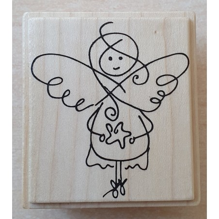 Holz Stempel Engel