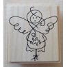 Holz Stempel Engel