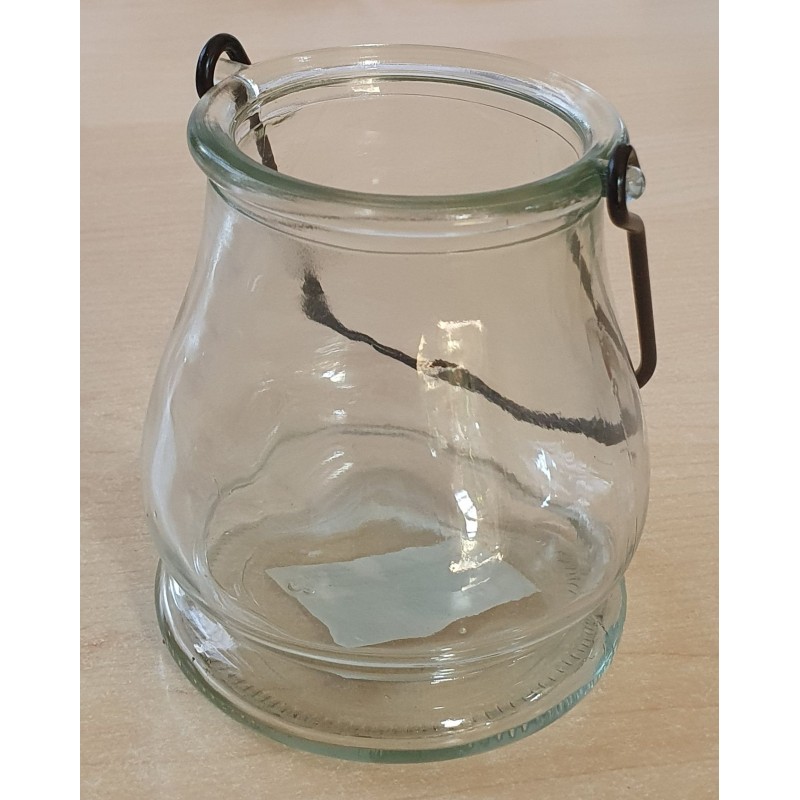 Glas zum Aufhängen