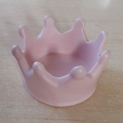 Porzellan Krone rosa