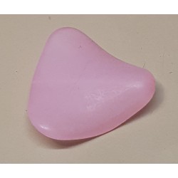 Kunststoff Perlen Dreieck rosa