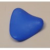 Kunststoff Perlen Dreieck blau