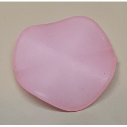 Kunststoff Perlen flach rosa
