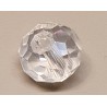 Glasschliffperle transparent/regenbogen