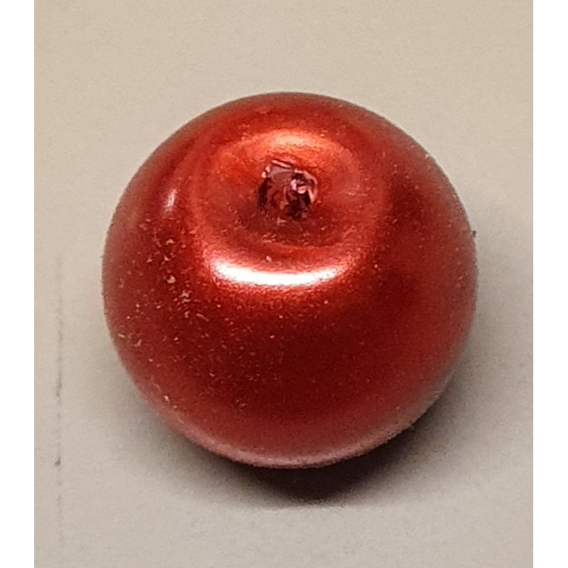 Wachsperle rot
