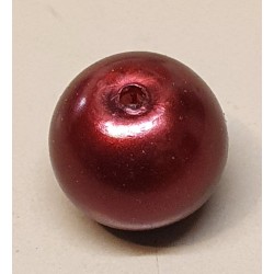 Wachsperle bordeaux