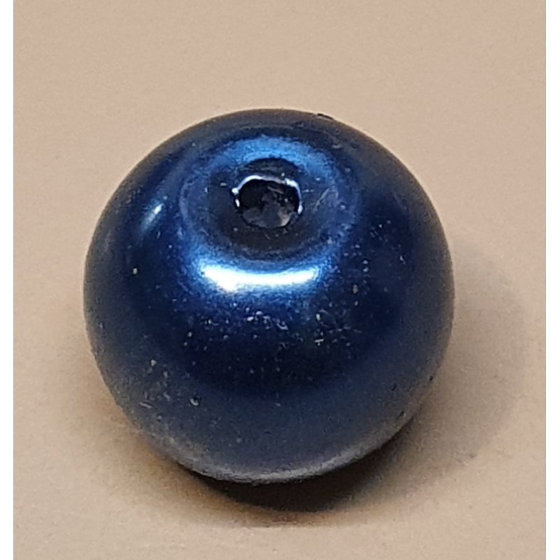 Wachsperle blau