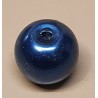 Wachsperle blau