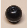Wachsperle schwarz