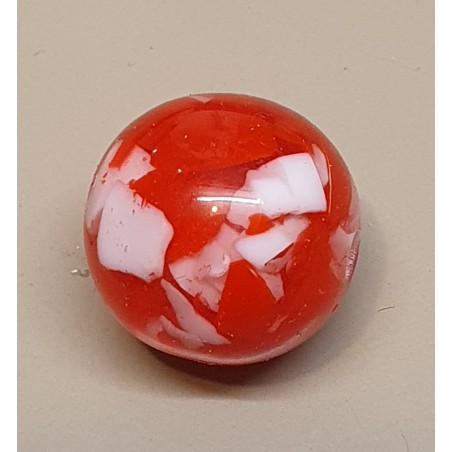 Kunststoff Perle rot