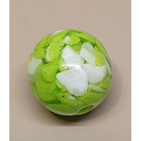 Kunststoff Perle grün