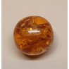 Kunststoff Perle orange