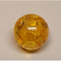 Kunststoff Perle gelb