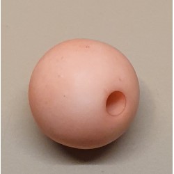 Kunststoff Perle matt hellrosa