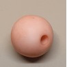 Kunststoff Perle matt hellrosa