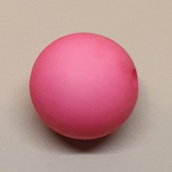 Kunststoff Perle matt rosa