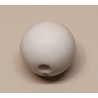 Kunststoff Perle matt stein