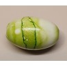 Kunststoff Perle oval grün
