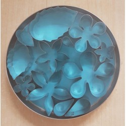 Ausstechform Blumen/Blätter