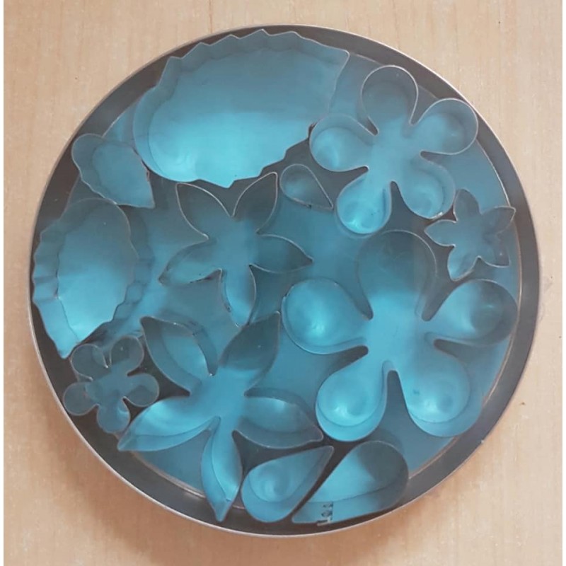 Ausstechform Blumen/Blätter