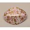 Kunststoff Perle rosa/gemustert