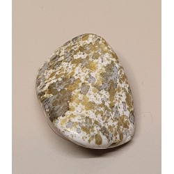 Kunststoff Perle grün/gemustert