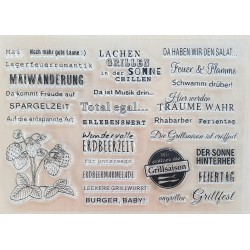 Clear Stamps Garten