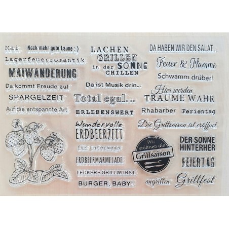Clear Stamps Garten