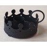 Metall Kerzenhalter schwarz