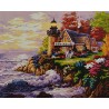 5D Diamant Pixel Bild Haus