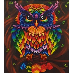 5D Diamant Pixel Bild Eule