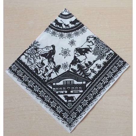 Serviette Scherenschnitt