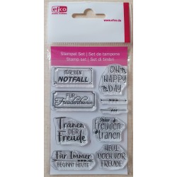 Clear Stamps Notfall......