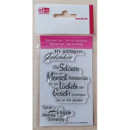 Clear Stamps Trauer