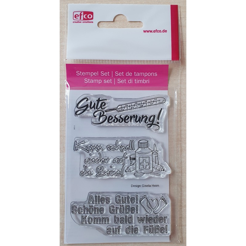 Clear Stamps Gute Besserung.....