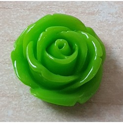 Kunststoff Rose grün