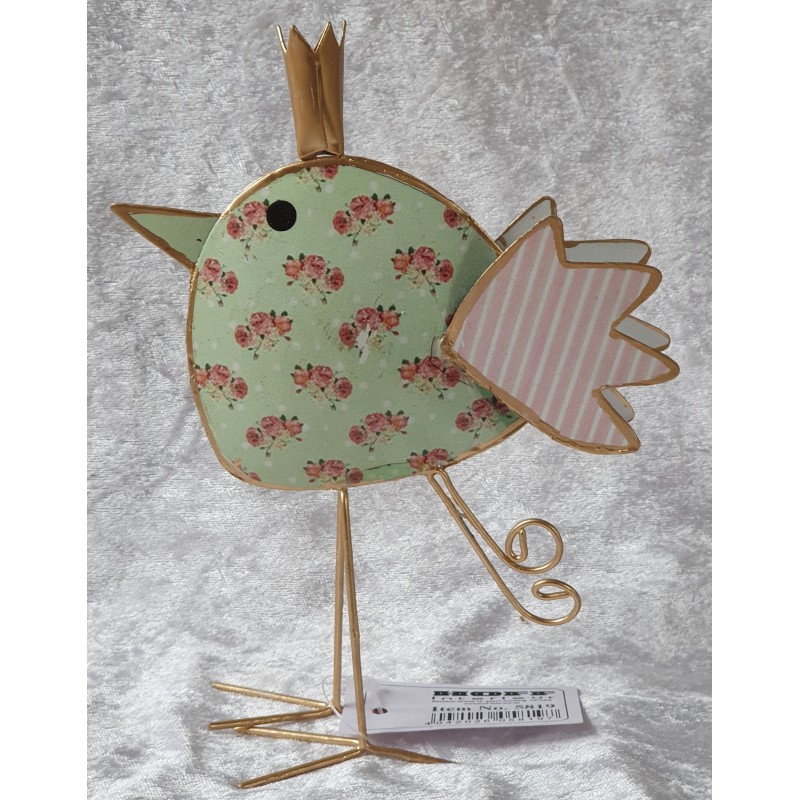 Metall Vogel mint