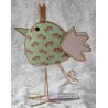 Metall Vogel mint