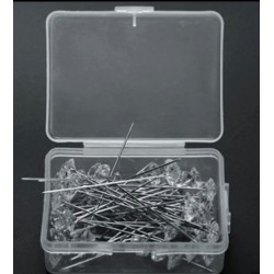 Stecknadeln transparent