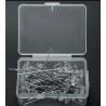 Stecknadeln transparent
