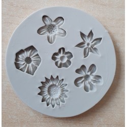 Silikon Form Blumen