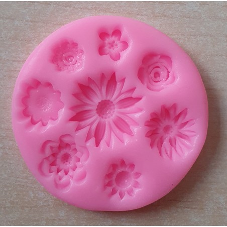 Silikon Form Blumen