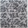 Präge Schablone Schrift